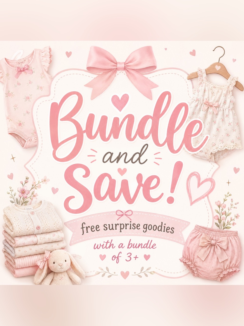 Bundle & Save On Baby Girl Clothes ⭐️🛍️